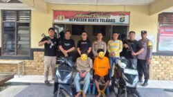 Tekab 308 Polsek Dente Teladas Berhasil Kembali Taklukan Residivis Lintas Kabupaten Komplotan Pencuri Motor Di Pt CPB