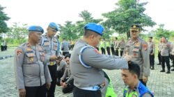 Propam Polda Lampung Gelar Gaktibplin di Polres Tulang Bawang Barat, Disiplin Personel Jadi Perhatian