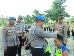 Propam Polda Lampung Gelar Gaktibplin di Polres Tulang Bawang Barat, Disiplin Personel Jadi Perhatian