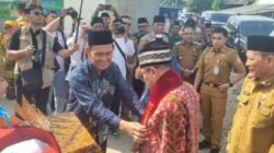 Gegap Gempita! Kunjungan Menteri Dikdasmen Di Tulang Bawang Dikawal Ketat Personel Polsek Banjar Agung, Situasi Kondusif Total