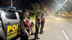 Patroli Malam Sat Samapta Polres Tuoang Bawang Sapu Bersih Potensi Kriminalitas Hingga Ke Jantung Kota