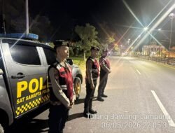 Patroli Malam Sat Samapta Polres Tuoang Bawang Sapu Bersih Potensi Kriminalitas Hingga Ke Jantung Kota
