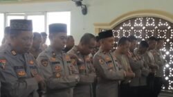 Shalat Gaib Dan Doa Bersama: Polres Tulang Bawang Kenang Pengabdian Alm Bripka Arya Supena, S.H. Dalam Ketulusan Dan Doa