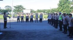 Siap Amankan Malam Takbir Idul Adha 1447 H , Polres Tulang Bawang Gelar Apel Gabungan Di Titik Kritis Dan Rawan
