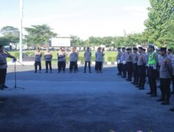 Siap Amankan Malam Takbir Idul Adha 1447 H , Polres Tulang Bawang Gelar Apel Gabungan Di Titik Kritis Dan Rawan
