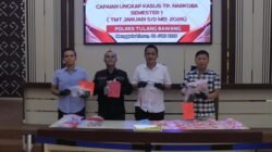 Tekan Peredaran Narkoba, Polres Tulang Bawang berhasil mengungkap kasus TP.Narkoba dan Sita Barang Bukti Narkotika Selama Semester I 2026
