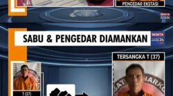 Satresnarkoba Polres Tulang Bawang Ringkus Pengedar Ekstasi Di Dermaga Rawajitu Selatan