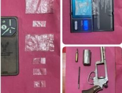 Gasak Narkoba Dan Tangkap! Satresnarkoba Polres Tulang Bawang Ringkus Pengedar Narkoba, Senjata Api Rakitan Turut Diamankan!