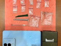 Gagal Kabur, Satresnarkoba Polres Tulang Bawang Ringkus Bandar Sabu Di Jalintim, Barang Bukti Siap Edar Di Amankan