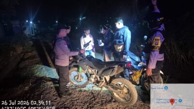 Polsek Tumijajar Tingkatkan Patroli, Guna Cegah Kejahatan Malam Hari