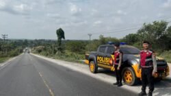 Patroli Presisi Sat Samapta Polres Tulang Bawang Gempur Rawan Kriminalitas Di wilayah Tulang Bawang
