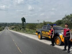 Patroli Presisi Sat Samapta Polres Tulang Bawang Gempur Rawan Kriminalitas Di wilayah Tulang Bawang