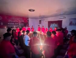 DPC PDIP Perjuangan kabupaten Tulang bawang Peringati 30 tahun (Kudatuli) dan langsung gelar Renungan Suci di Aula DPC PDI-P