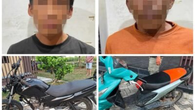 Sat Reskrim Polres Tulang Bawang Barat Kembali Amankan Dua Pelaku Curat di Kecamatan Tulang Bawang Tengah