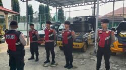 Polres Tulang Bawang Perketat Pengaman, Unit Pamobvit Siaga Penuh Jaga ObjekVital Perbankan Demi Rasa Aman Masyakat