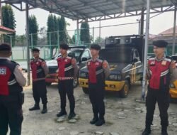 Polres Tulang Bawang Perketat Pengaman, Unit Pamobvit Siaga Penuh Jaga ObjekVital Perbankan Demi Rasa Aman Masyakat
