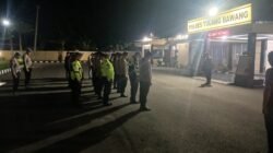Benteng Kokoh Di Malam Hari! Polres Tulang Bawang Apel Siaga Satset, Pasukan Tempur Siap Sikat Ancaman Kamtibmas!