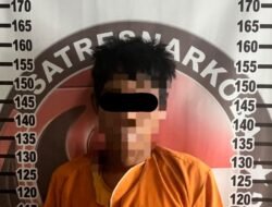 Di Grebek Saat Hendak Bertransaksi, Pria Di Tulang Bawang Diamankan Polisi! Satu Rekannya Kabur Ke Perkebunan Karet