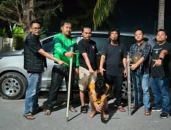 Mesin Pompa Air Digondol, Seorang Pria Berinisal Y Berhasil Diciduk Polsek Menggala! Tim URC Polres Tulang Bawang Ikut Buru Komplotan Pelaku