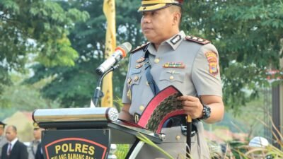 Polres Tulang Bawang Barat Gelar Upacara Hari Juang Polri, Teguhkan Semangat Pengabdian