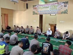 Polres Tulang Bawang Barat Peringati Maulid Nabi Muhammad SAW 1448 H / 2026 M Di Masjid Al Ikhlas