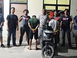 Jejak Ceceran Oli Bongkar Aksi Pencurian Trafo PLN, Polsek Menggala Dan Tim URC Sat Reskrim Polres Tulang Bawang Bekuk Tiga Pelaku
