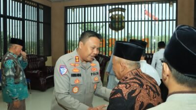 Kapolres Terima Kunjungan Silaturahmi Pengurus MUI, Komitmen Jaga Kamtibmas Kabupaten Tulang Bawang Barat