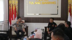 Kapolres Tulang Bawang Terima Audiensi Senkom, Sinergi Polisi dan Masyarakat Makin Solid
