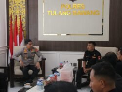 Kapolres Tulang Bawang Terima Audiensi Senkom, Sinergi Polisi dan Masyarakat Makin Solid