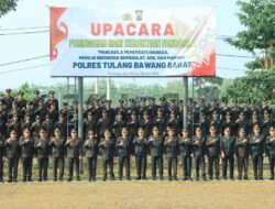 Polres Tulang Bawang Barat Gelar Upacara Peringatan Hari Kesaktian Pancasila Tahun 2026, Pancasila Pemersatu Bangsa, Menuju Indonesia Berdaulat, Adil dan Makmur