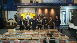 105 Karton Rokok Tanpa Cukai (Ilegal) yang Berhasil Diungkap Tipidter Satreskrim Polres Tulang Bawang, dilimpahkan Ke KPP Bea Cukai Bandar Lampung