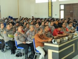 Bag Psi Ro SDM Polda Lampung Gelar Mapping Psikologi Berkala di Polres Tulang Bawang Barat