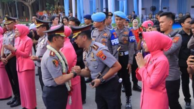 Kapolres Tulang Bawang AKBP Adri Bhirawasto Hadiri Serah Terima Pataka Polda Lampung, Momentum Pergantian Kepemimpinan Penuh Khidmat dan Semangat Baru!